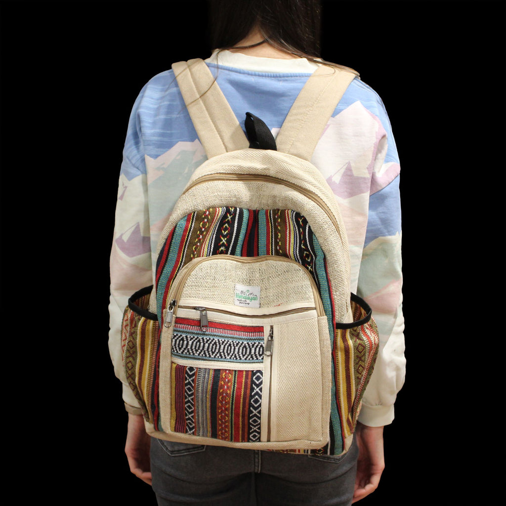 Large Backpack - Straight Zips Style