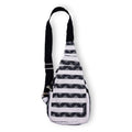 Nomad Sari Jacquard Natural Cross Bag - Atlas Nomad